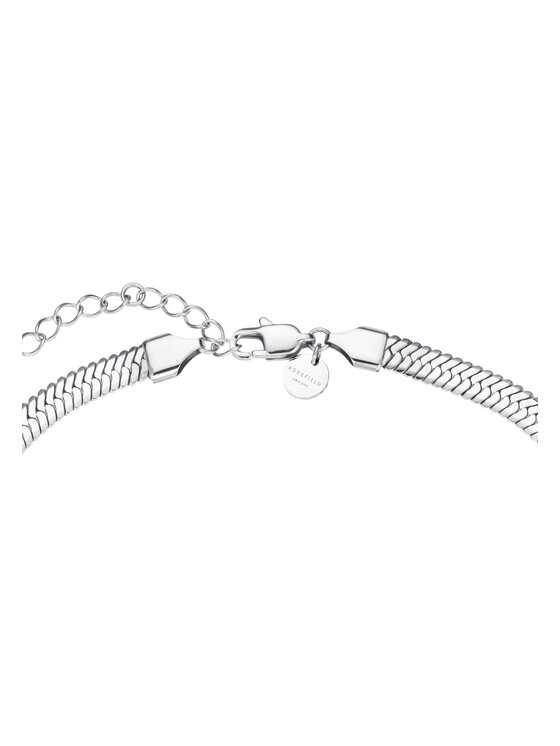Rosefield Rosefield Naszyjnik Snake Evolution Collection Srebrny