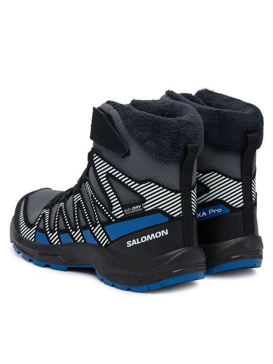 Salomon Salomon Trekking čevlji Xa Pro V8 Winter Waterproof L47857400 Siva