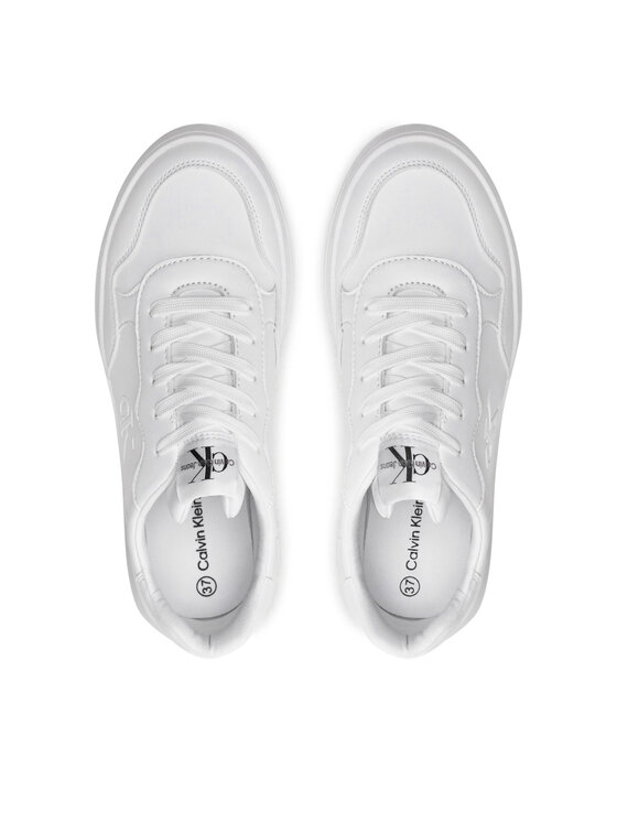 Calvin Klein Jeans Calvin Klein Jeans Laisvalaikio batai Low Cut Lace-Up Sneaker V3A9-80980-1355 S Balta