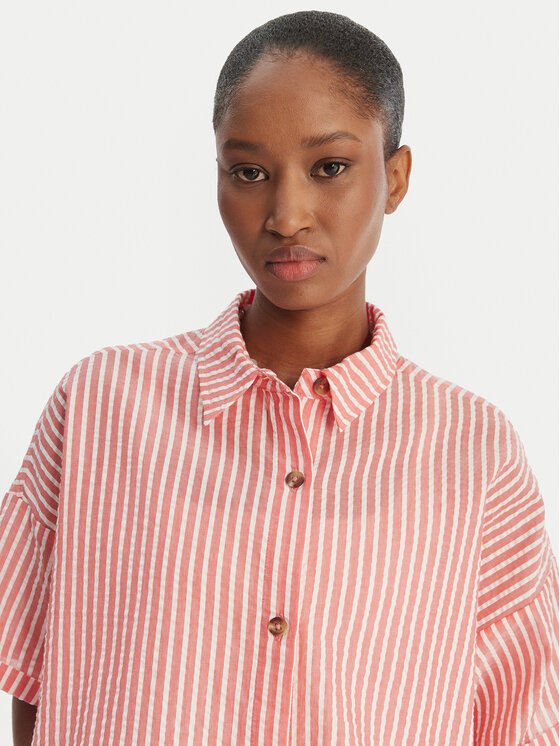 Roxy Roxy Риза Beachy Nostalgia ERJWT03738 Розов Relaxed Fit