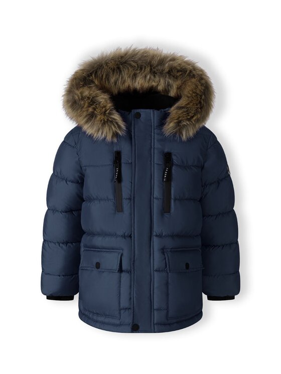 minoti minoti Kurtka zimowa 33COAT509B Granatowy Regular Fit