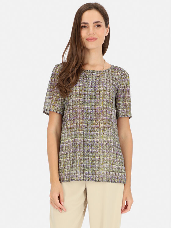 Potis & Verso Potis & Verso Bluzka Jordan Kolorowy Regular Fit