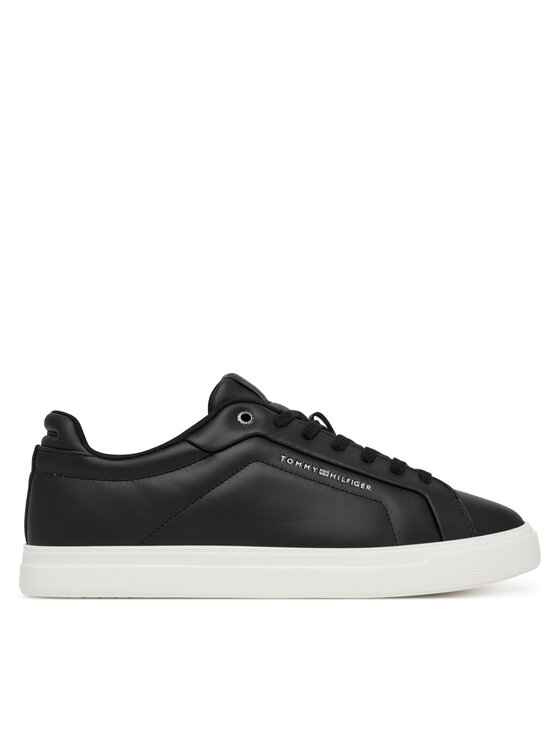 Tommy Hilfiger Tommy Hilfiger Sportcipők Icon Court Light Premium FM0FM05837 Fekete