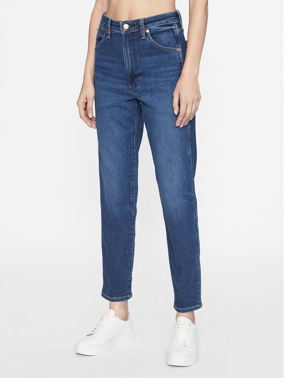 Wrangler Jeans hlače Walker 112342848 Modra Slim Fit