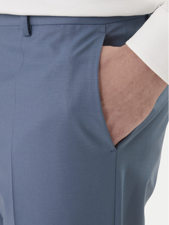HUGO HUGO Garnitur Arti-Hesten253X 50544524 Niebieski Extra Slim Fit
