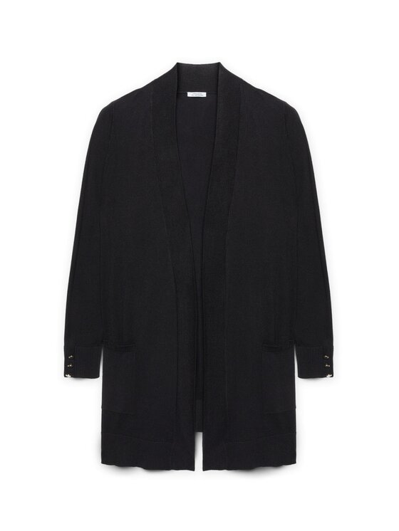 Fiorella Rubino Fiorella Rubino Cardigan M411L007772N033 Nero Regular Fit