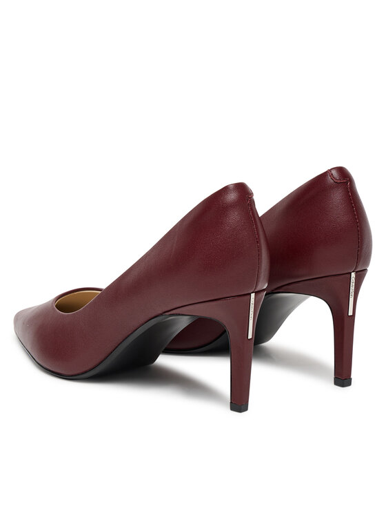Calvin Klein Calvin Klein Čevlji z visoko peto Ess Stiletto 70 HW0HW02607 Rjava