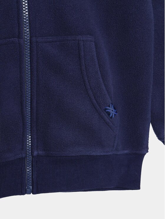 United Colors Of Benetton United Colors Of Benetton Μπλούζα 3H6RC502L Σκούρο μπλε Regular Fit