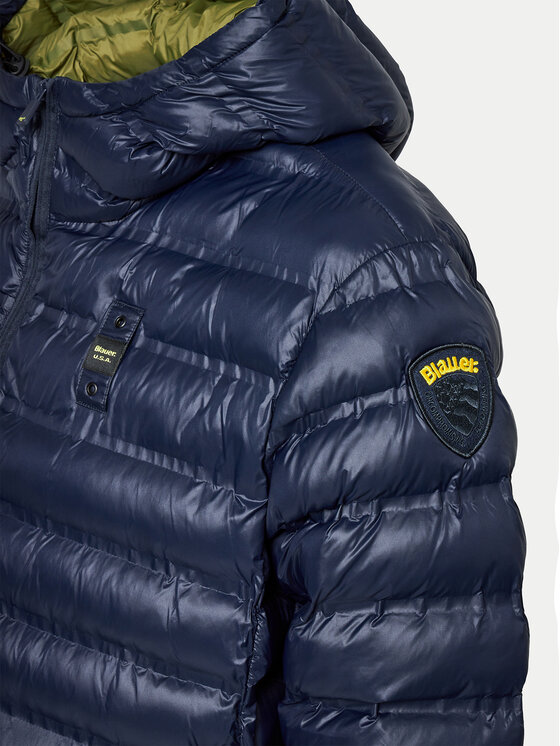 Blauer Blauer Kurtka przejściowa 24WBLUC02058 006100 Granatowy Regular Fit