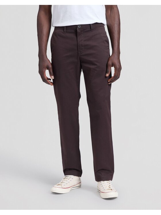 Lee Lee Jeansy REGULAR CHINO Brązowy Straight Leg
