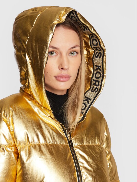 MICHAEL Michael Kors MICHAEL Michael Kors Μπουφάν πουπουλένιο MF2207977T Χρυσό Regular Fit