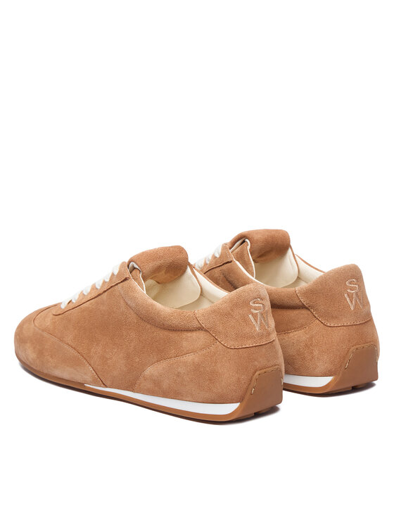 Stuart Weitzman Stuart Weitzman Sneakersy Colton Sleek SN228 Svetlo hnedá