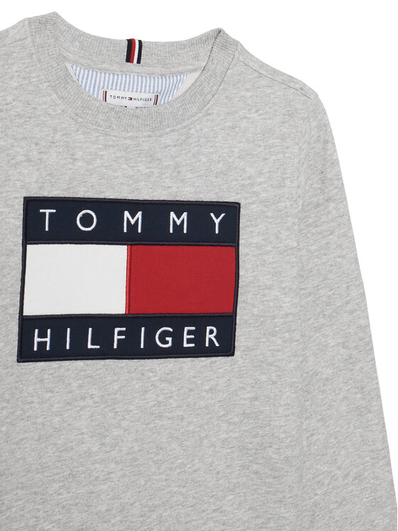 Tommy Hilfiger Tommy Hilfiger Суитшърт KS0KS00709 Сив Regular Fit