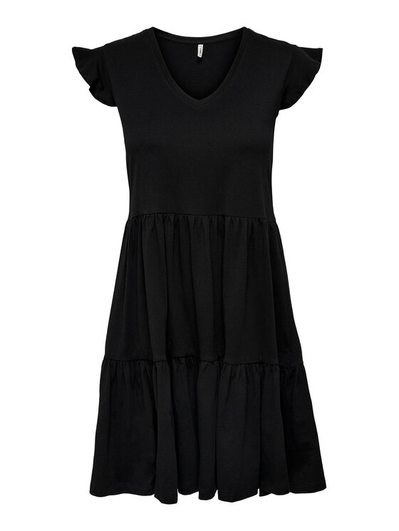 ONLY ONLY Ljetna haljina May 15226992 Crna Regular Fit