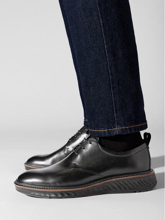 ECCO ECCO Poltopánky St. 1 Hybrid 83640401001 Čierna