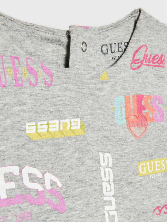 Guess Guess Ежедневна рокля A3RK00 J1313 Сив Regular Fit