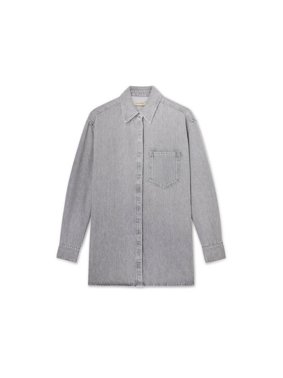 Trussardi Trussardi Koszula 54006000038N0DG Szary Regular Fit