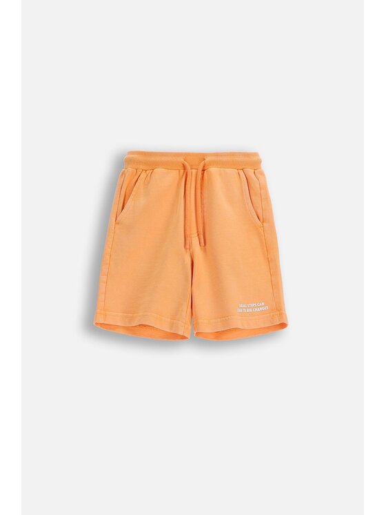 Coccodrillo Coccodrillo Šortky z materiálu WC6120501IBK-006 Oranžová Regular Fit