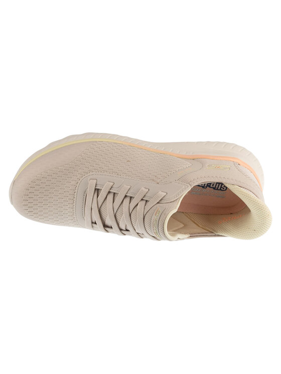 Skechers Skechers Sneakersy Slip-Ins Bobs Squad Chaos Beżowy