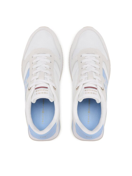 Tommy Hilfiger Tommy Hilfiger Sneakersy Runner With Th Webbing FW0FW06948 Modrá