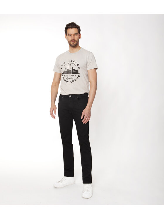 Lee Cooper Lee Cooper Jeansy NORRIS Czarny Slim Fit