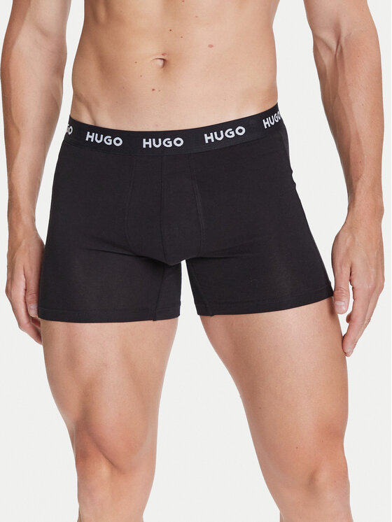 HUGO HUGO Набір з 3 пар боксерів 50532613 Чорний