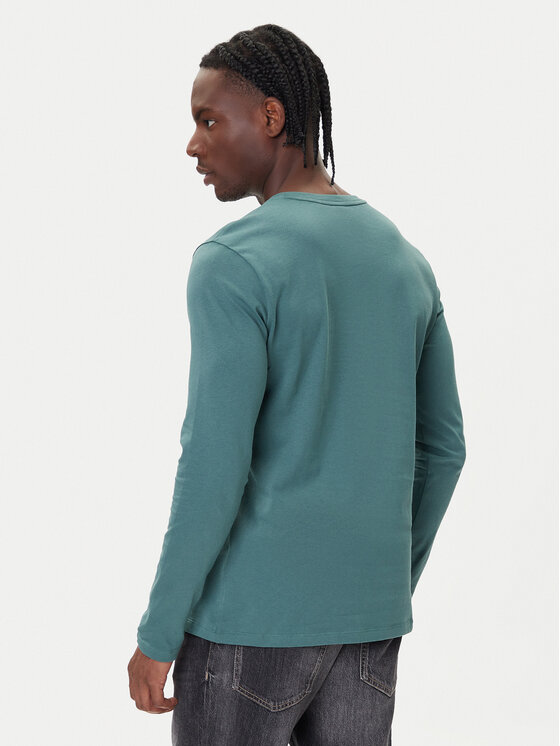 BOSS BOSS Longsleeve Tacks 50512111 Зелений Regular Fit