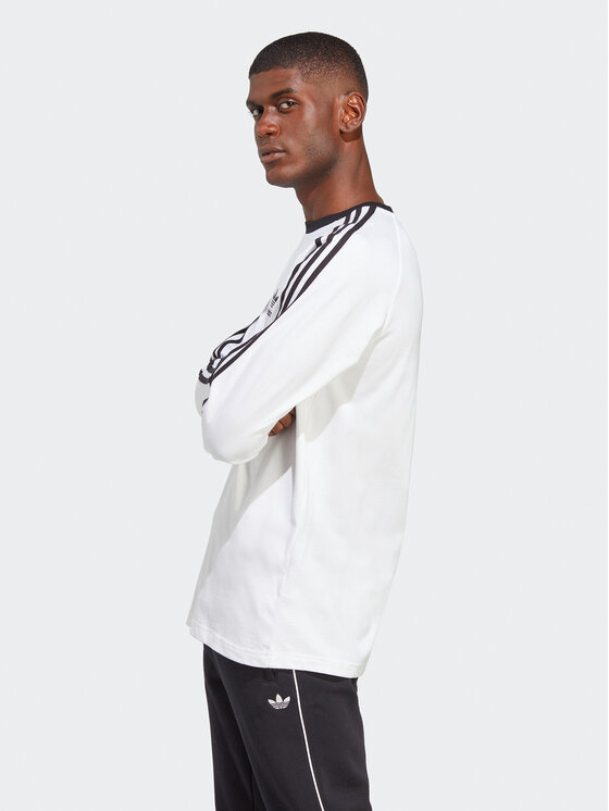 White long cheap sleeve adidas top