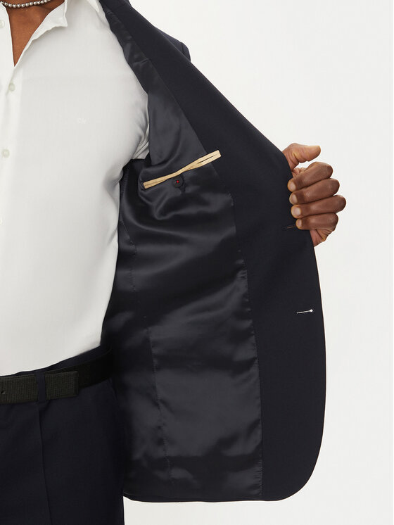 HUGO HUGO Costum Arti/Hesten232X 50533268 Bleumarin Extra Slim Fit