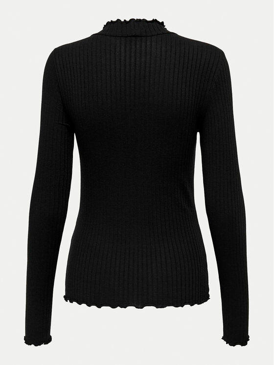 JDY JDY Блузка Fransiska 15228065 Чорний Slim Fit