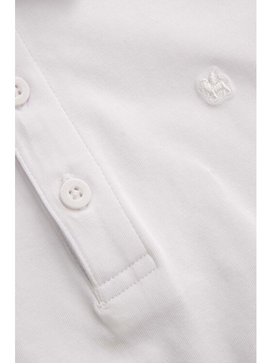 Coccodrillo Coccodrillo Polo XCX143601EJB-001 Biały Regular Fit