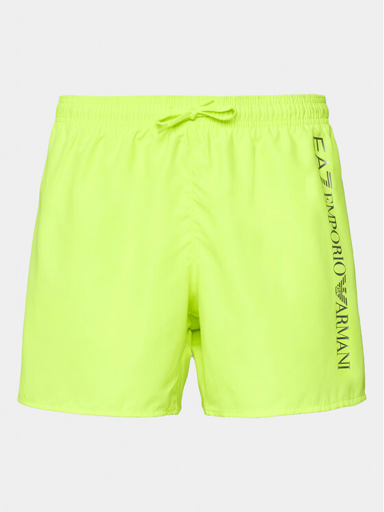 EA7 Emporio Armani EA7 Emporio Armani Pantaloni scurți pentru înot 902035 CC720 02560 Verde Regular Fit