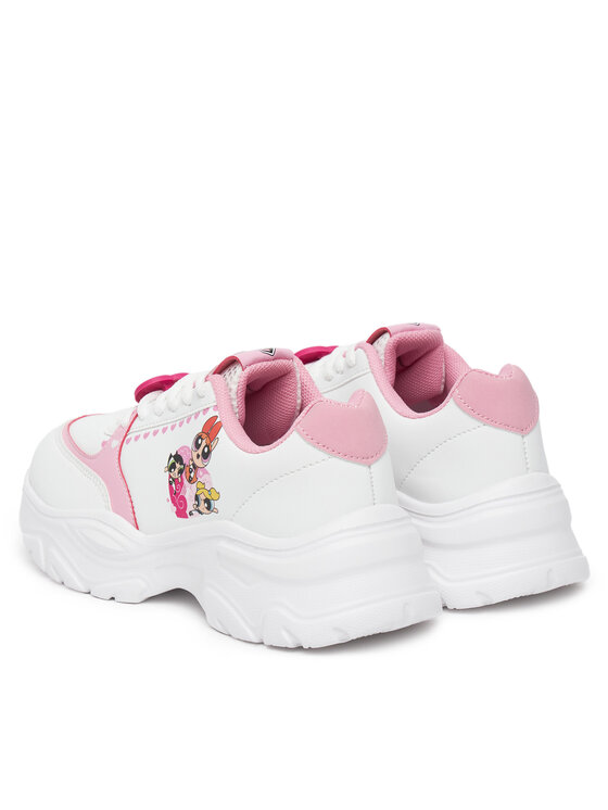 Powerpuff Girls Powerpuff Girls Sneakersy BIC-SS25-336WBPPG Biały