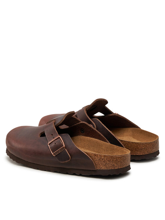 Birkenstock Birkenstock Klapki Boston SFB 159713 Brązowy