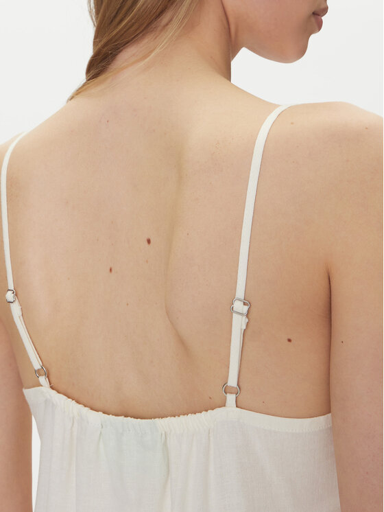 JJXX JJXX Φόρεμα καλοκαιρινό Breeze 12269731 Λευκό Loose Fit