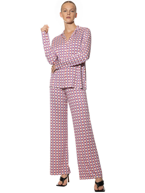 Mey Mey Piżama 14103 Fioletowy Comfortable Fit