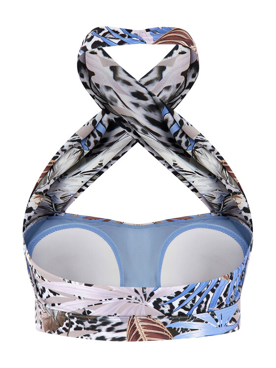 Guess Guess Biustonosz top Carlene V3GP06 MC049 Niebieski