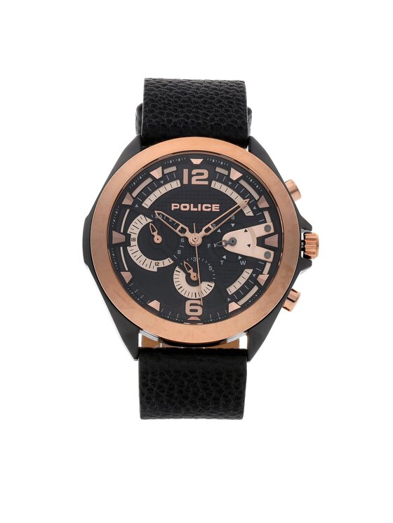 Police Police Zegarek Zenith PEWJF2108740 Czarny