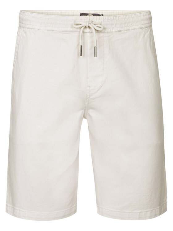 Petrol Industries Petrol Industries Pantaloncini di tessuto M-1050-SHO527 Bianco Regular Fit