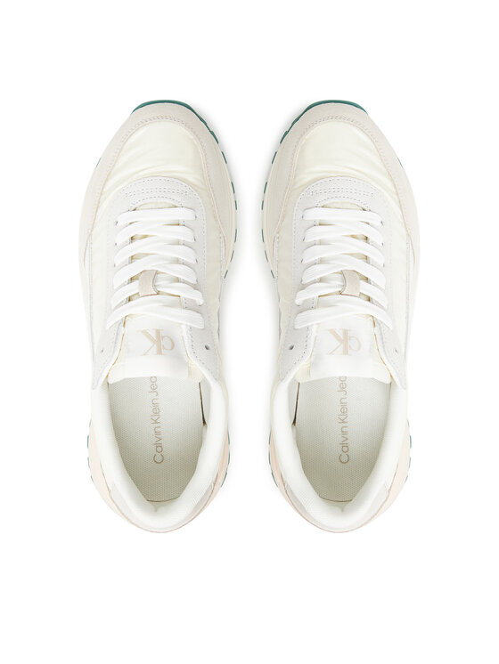 Calvin Klein Jeans Calvin Klein Jeans Снікерcи Hike Runner Mg Nylon Perl YW0YW01963 Écru