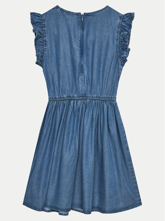 Guess Guess Džínsové šaty J4GK02 D5C70 Tmavomodrá Regular Fit