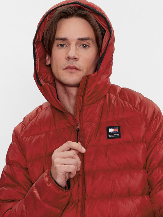 Tommy Jeans Tommy Jeans Μπουφάν μεταβατικό DM0DM17882 Κόκκινο Regular Fit