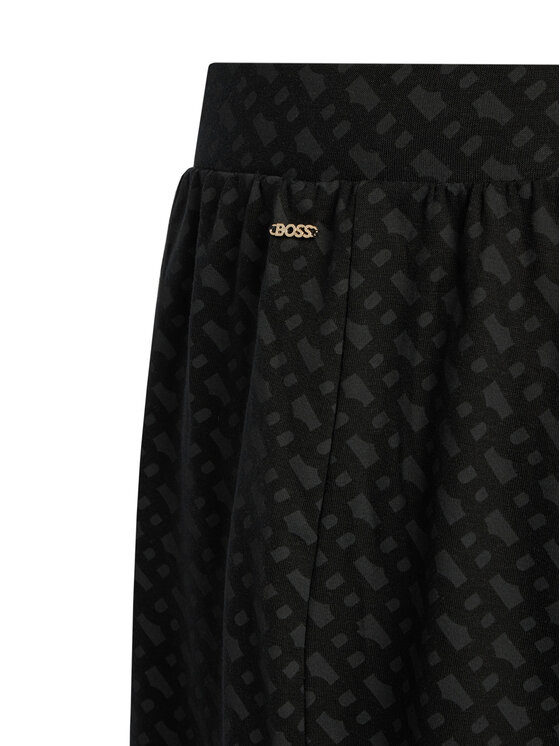 BOSS BOSS Pantaloni scurți pijama 50561055 Negru Regular Fit