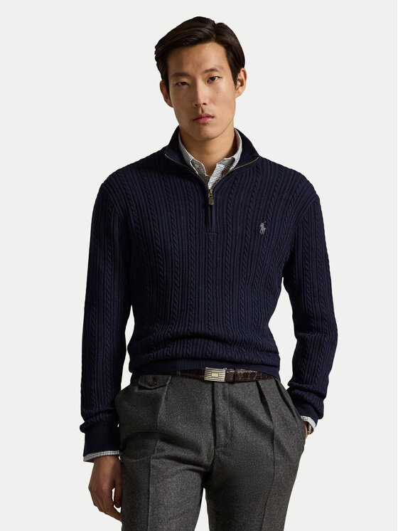 Polo Ralph Lauren Polo Ralph Lauren Πουλόβερ 710B26776001 Μπλε Regular Fit