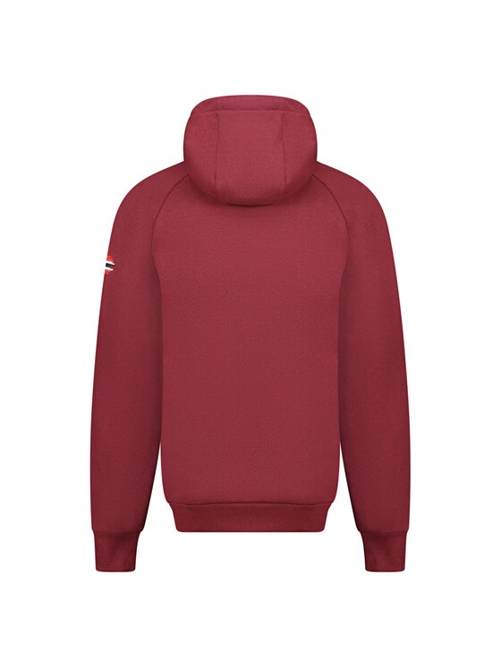 Geographical Norway Geographical Norway Bluza WZ3006H/GN-Burgundy Bordowy Regular Fit