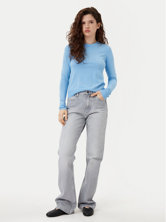 JJXX JJXX Sweter Cara 12255368 Niebieski Slim Fit