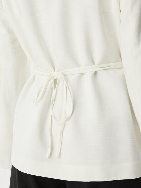 Calvin Klein Calvin Klein Suknjič LV044F408G Kremna Regular Fit