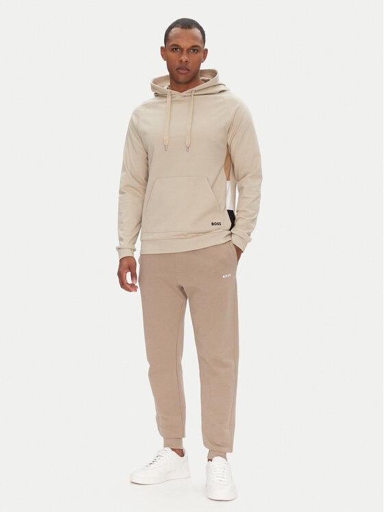 BOSS BOSS Pulóver Iconic 50540741 Bézs Regular Fit