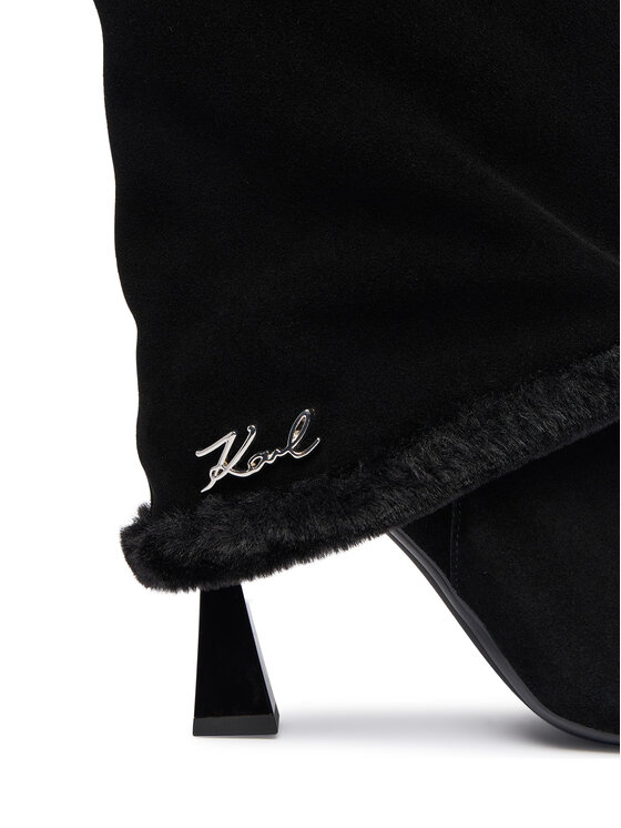 KARL LAGERFELD KARL LAGERFELD Чоботи Debutante KL32082 Чорний