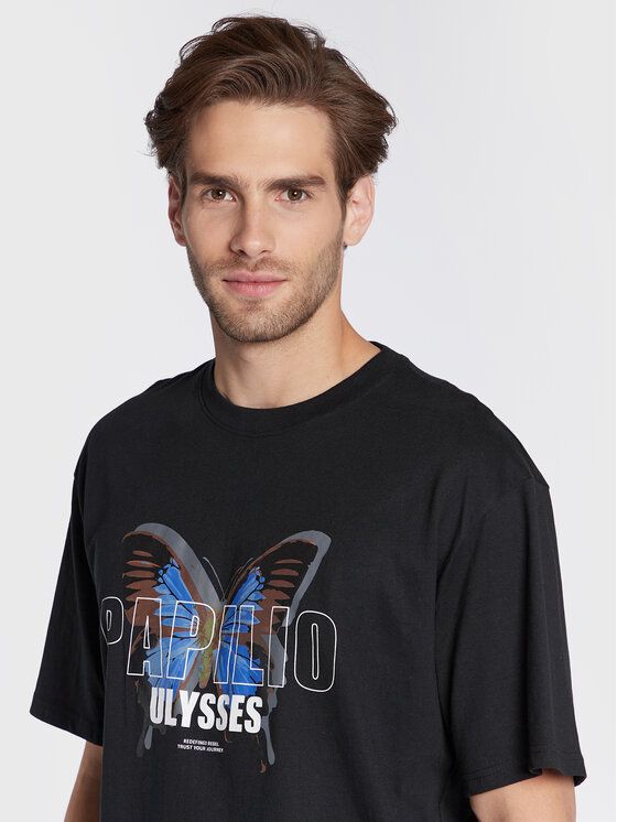 Redefined Rebel Redefined Rebel T-shirt Christian 211129 Crna Regular Fit